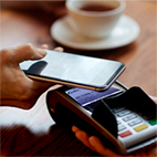 Paying with phone over the payment terminal